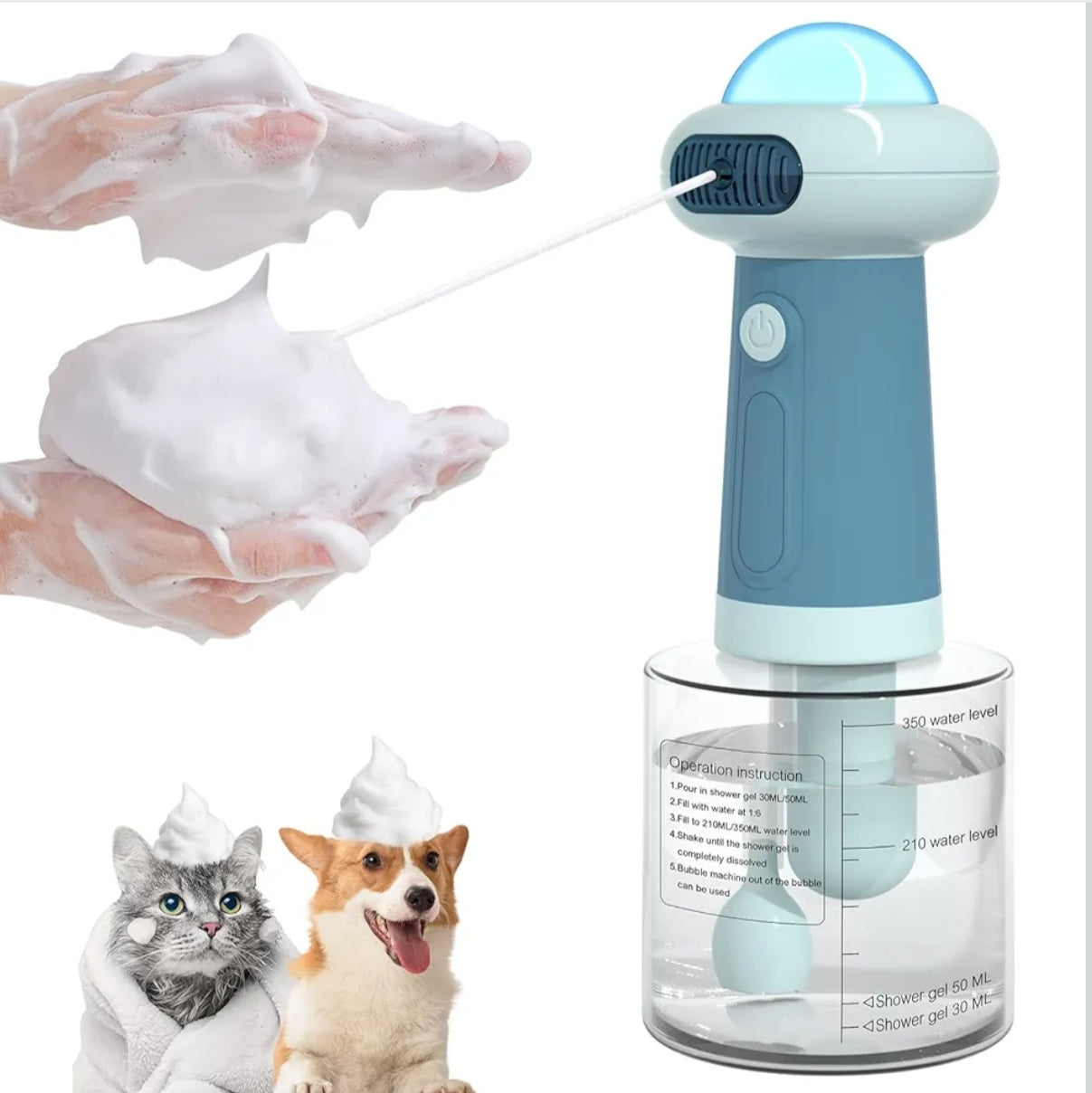 Automatic Pet Foam Dispenser